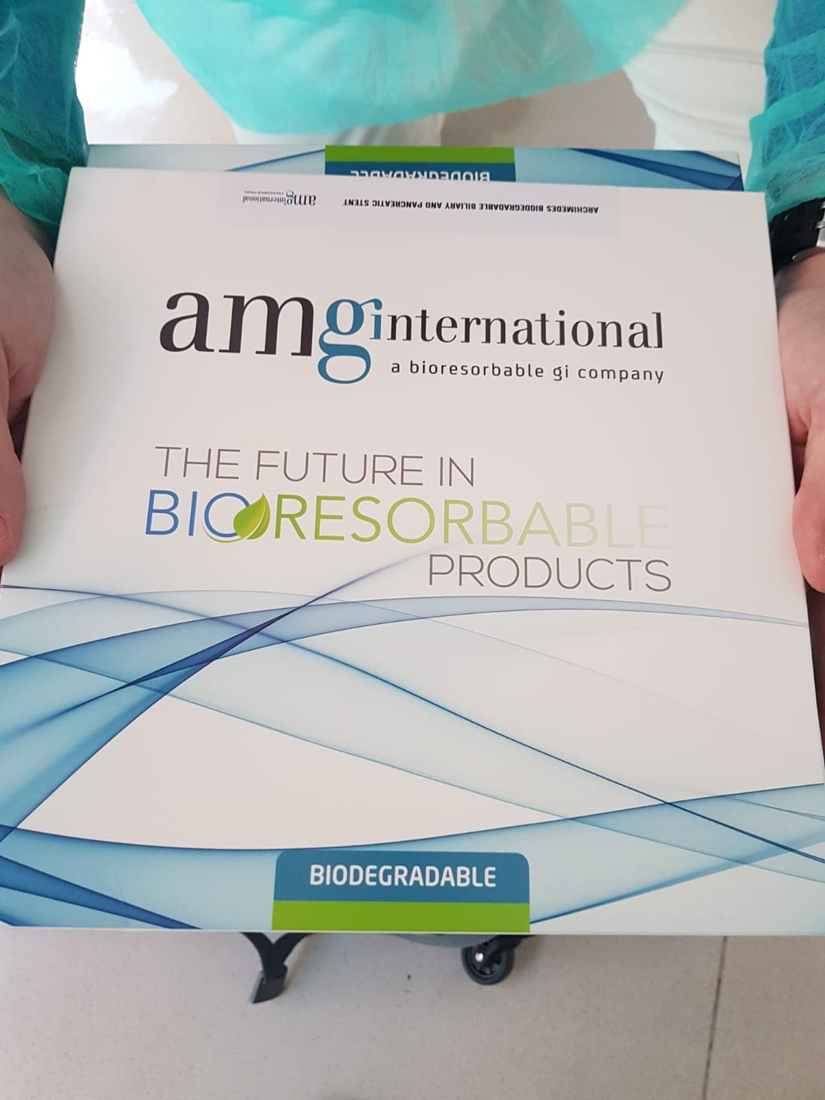 Stent Biliar y Pancreático Biodegradable - ARCHIMEDES® - Imagen 1